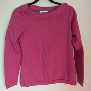 Banana Republic Magenta Merino Wool Sweater Size M